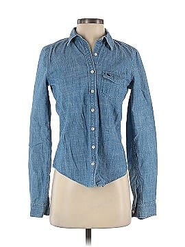 Abercrombie & Fitch Long Sleeve Button-Down Shirt (view 1)