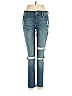 Margaux Hearts Blue Jeans Size 28 waist - photo 1
