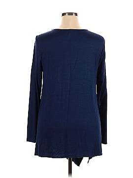 Joan Vass Long Sleeve Top (view 2)