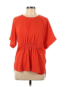 Essentials by ABS Short Sleeve Blouse (view 1)