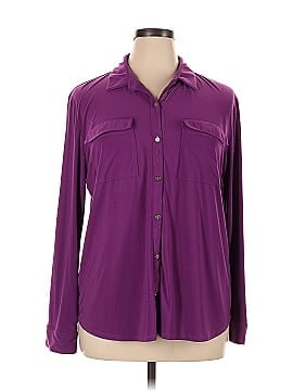 DKNY Long Sleeve Blouse (view 1)