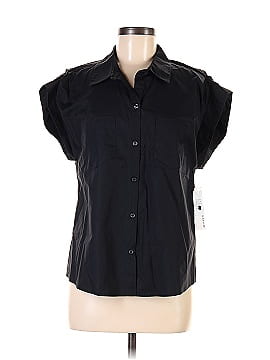 Just Fab Short Sleeve Button-Down Shirt (view 1)