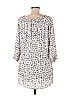 Morgan Claire 100% Polyester Print Ivory Casual Dress Size M - photo 2