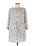 Morgan Claire 100% Polyester Print Ivory Casual Dress Size M - photo 1