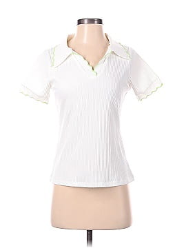 Maeve by Anthropologie Short Sleeve Polo (view 1)
