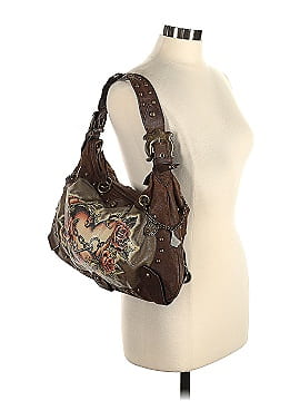 Isabella Fiore Leather Shoulder Bag (view 2)