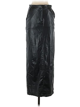 Zara Faux Leather Skirt (view 1)