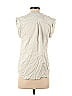 7 For All Mankind Ivory Sleeveless Button-Down Shirt Size 5 - photo 2