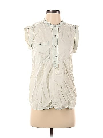 7 For All Mankind Sleeveless Button-Down Shirt (view 1)