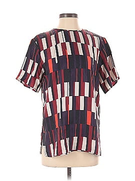 Rag & Bone Short Sleeve Silk Top (view 1)