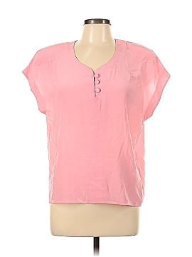 Jordan Short Sleeve Silk Top (view 1)