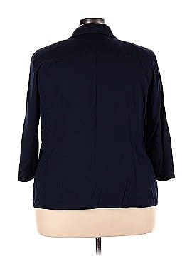 Karen Scott Long Sleeve Button-Down Shirt (view 2)