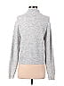 Gap Solid Silver Turtleneck Sweater Size XS - photo 2