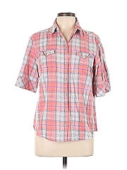 Riders By Lee Short Sleeve Button Down Shirt