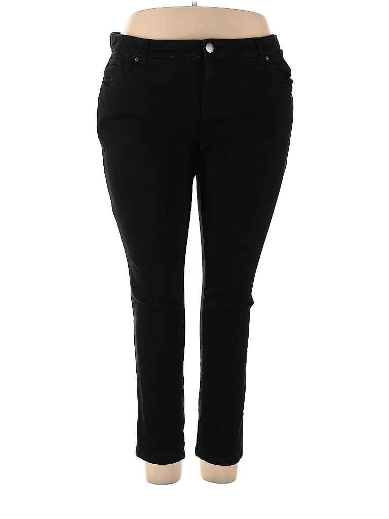 INC International Concepts Black Jeans Size 20 (Plus) - photo 1