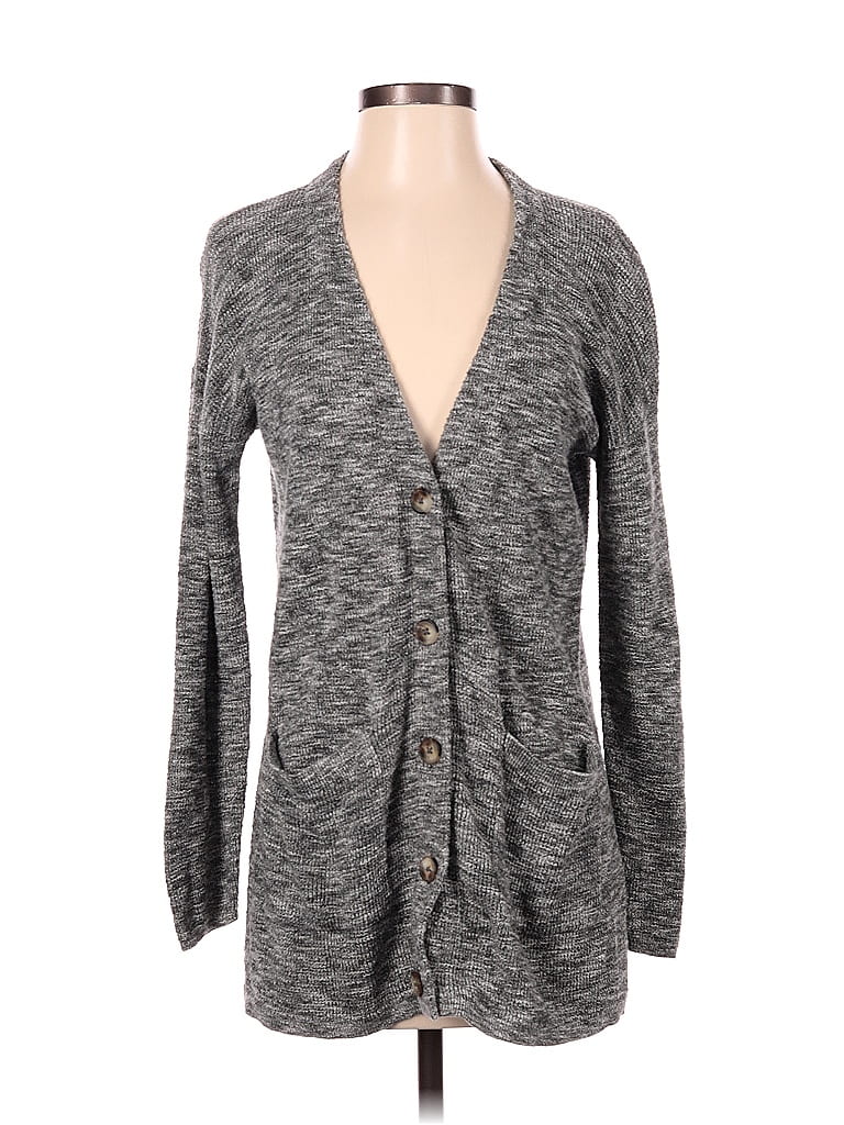 Pre-owned Madewell Cardigan Sweater In Gray