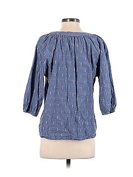 Skies Are Blue Long Sleeve Blouse (view 2)