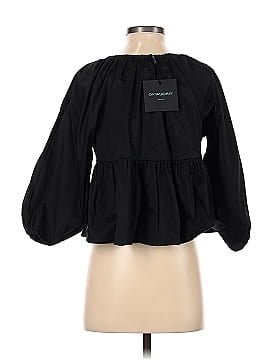 Cynthia Rowley 3/4 Sleeve peasant embroidered Blouse (view 2)