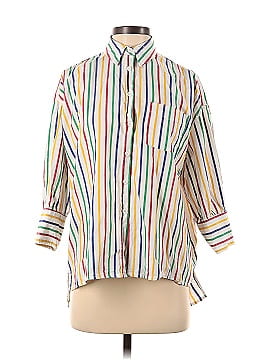 Pomander Place 3/4 Sleeve Button-Down Shirt (view 1)