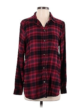 American Eagle Outfitters Long Sleeve Button-Down Shirt (view 1)