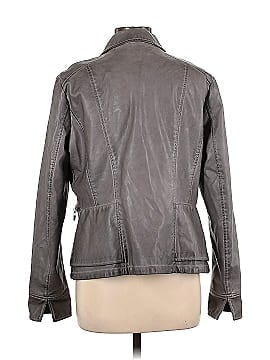 French Dressing Jeans Faux Leather Jacket (view 2)