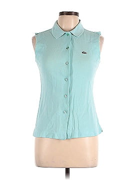 Lacoste Sleeveless Button-Down Shirt (view 1)