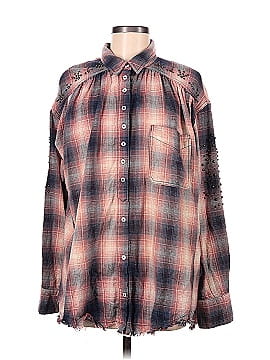 Free People Long Sleeve Button-Down Shirt (view 1)