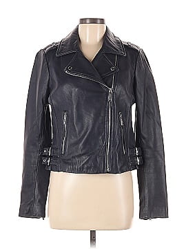 MICHAEL Michael Kors Leather Jacket (view 1)