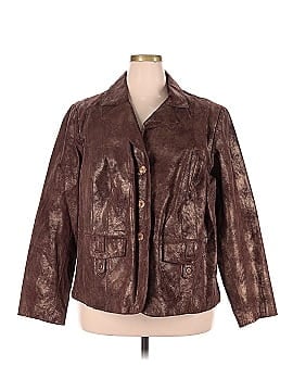 Lane Bryant Faux Leather Jacket (view 1)