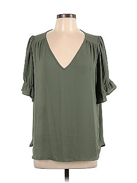 Ann Taylor LOFT Short Sleeve Blouse (view 1)