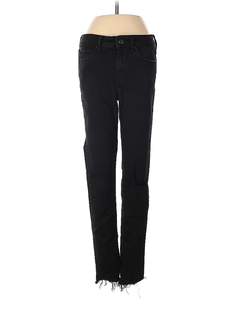Pre-owned Uniqlo Jeans In Black