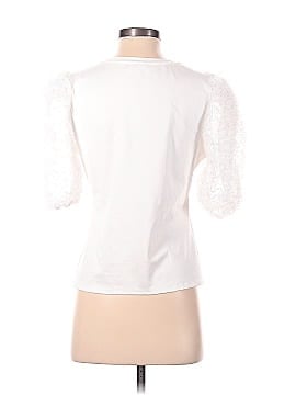 Flat White Short Sleeve Top (view 2)