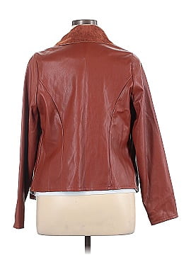 Morgan Taylor Faux Leather Jacket (view 2)
