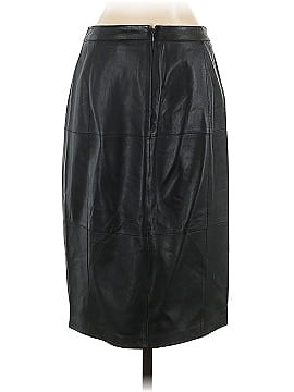 White House Black Market Leather Skirt (view 2)