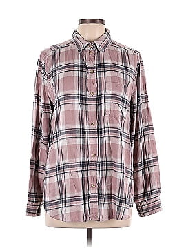 American Eagle Outfitters Long Sleeve Button-Down Shirt (view 1)