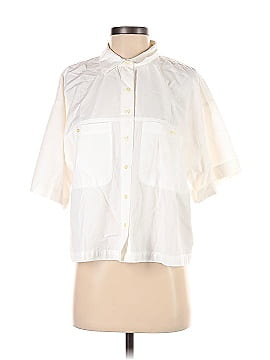 The Great. Short Sleeve Button-Down Shirt (view 1)
