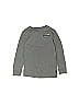 Billabong 100% Cotton Gray Long Sleeve T-Shirt Size M (Kids) - photo 1