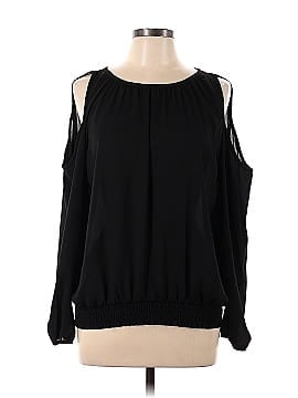 New York & Company Long Sleeve Blouse (view 1)