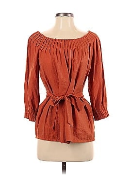 Due Per Due 3/4 Sleeve Blouse (view 1)