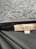 Ann Taylor LOFT 100% Polyester Black Sleeveless Blouse Size XS - photo 3