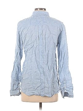 7 For All Mankind 3/4 Sleeve Button-Down Shirt (view 2)