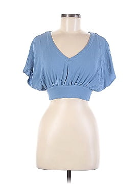 Sky and Sparrow Short Sleeve Blouse (view 1)