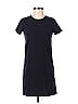 Madewell 100% Cotton Solid Black Casual Dress Size XXS - photo 1