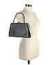Assorted Brands Stripes Color Block Gray Leather Satchel One size - photo 2