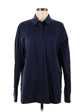 Good American Long Sleeve Button-Down Shirt (view 1)