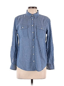 St. John's Bay Long Sleeve Button-Down Shirt (view 1)