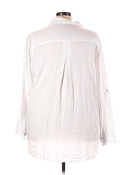 Velvet Heart 3/4 Sleeve Button-Down Shirt (view 2)