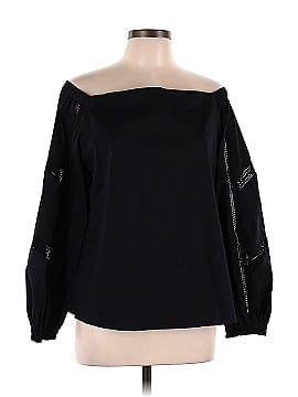 White House Black Market Long Sleeve Blouse (view 1)