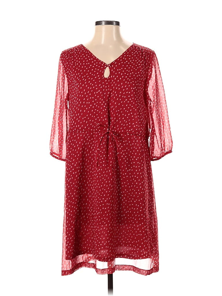 Pre-owned Old Navy Casual Dress In Burgundy