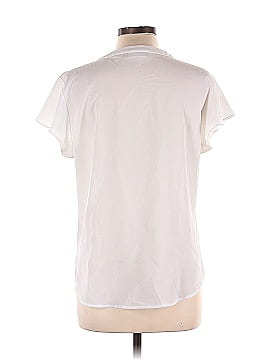 New York & Company Short Sleeve Blouse (view 2)